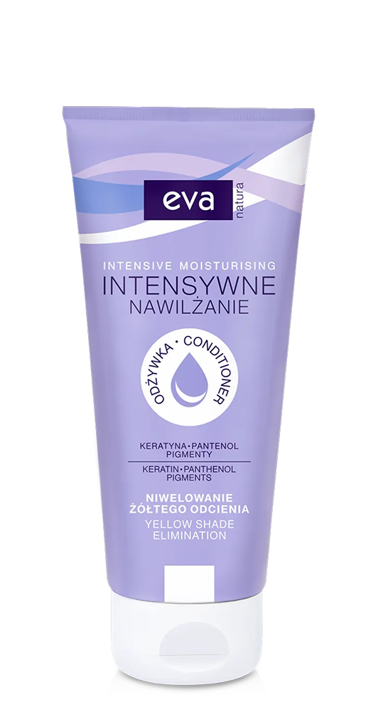 EVA NATURA INTENSIVE MOISTURISING Hair Conditioner - Eliminates yellow shades