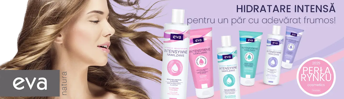 Linia EVA NATURA INTENSIVE MOISTURISING castiga titlul de Perla Pietei Cosmetice 2025!