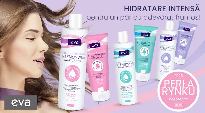 Linia EVA NATURA INTENSIVE MOISTURISING castiga titlul de Perla Pietei Cosmetice 2025!