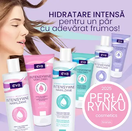 Linia EVA NATURA INTENSIVE MOISTURISING castiga titlul de Perla Pietei Cosmetice 2025!