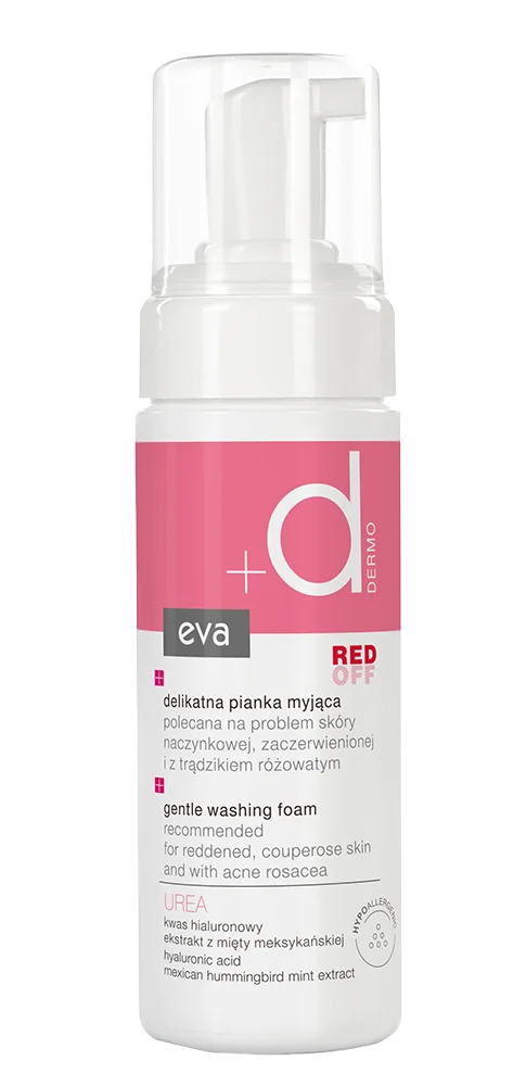 EVA DERMO RED OFF Spumă pentru curățare delicată